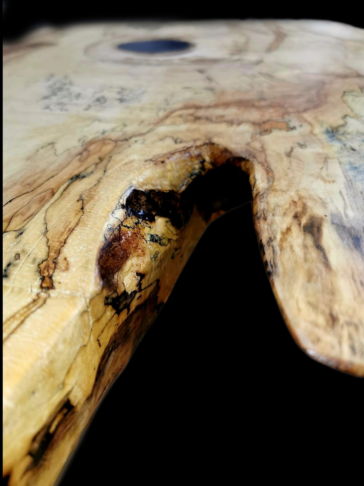 Couchtisch aus Kastanienbaumschnitt – Bild 6