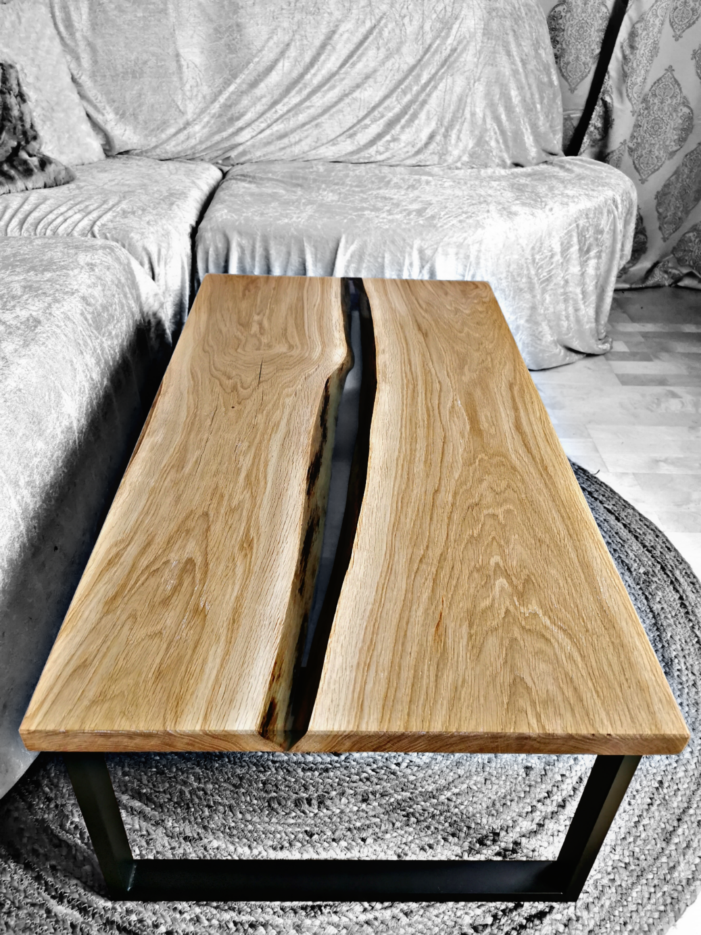 Rivertable aus Eiche – Bild 2